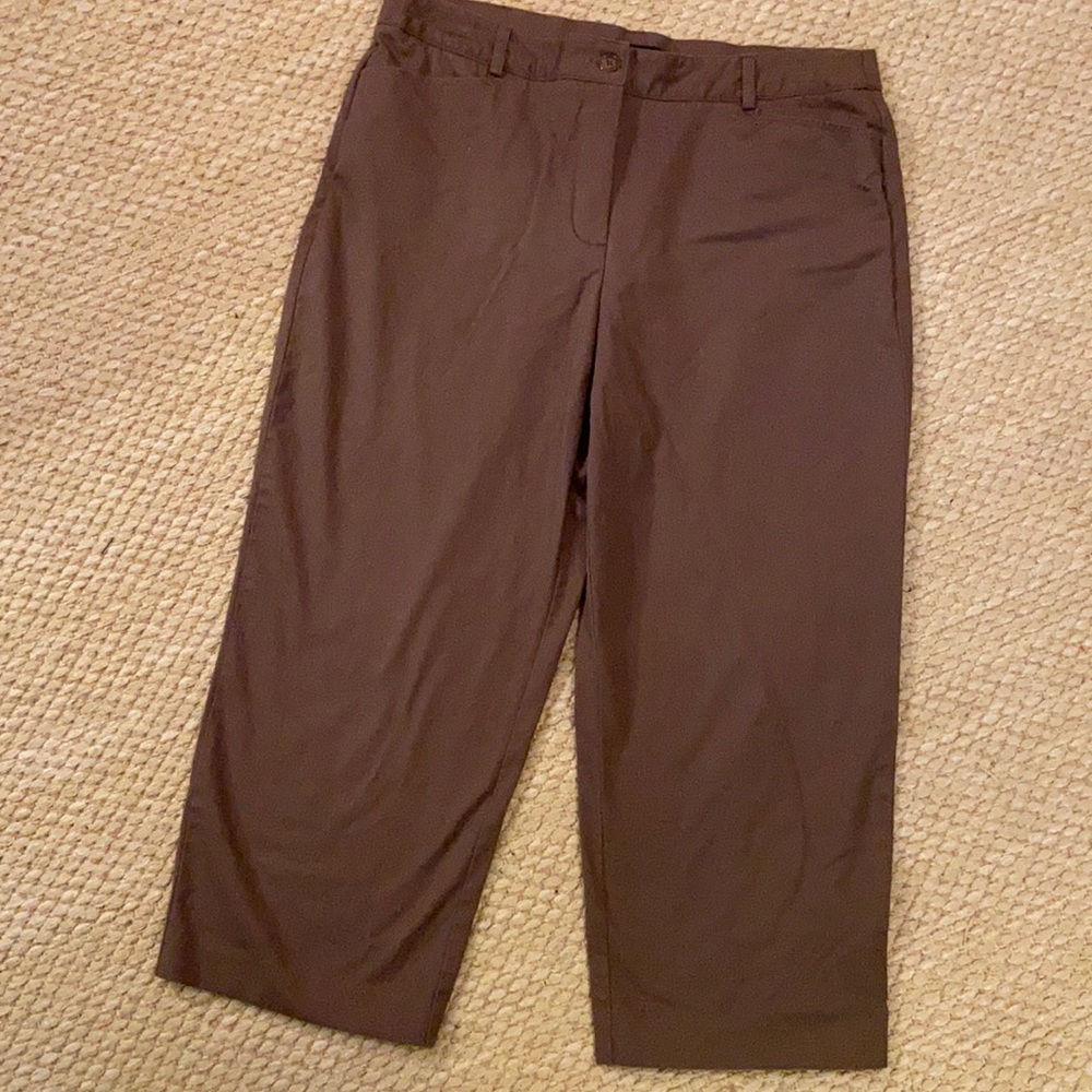 Women’s Brown Counterparts Capris size 12